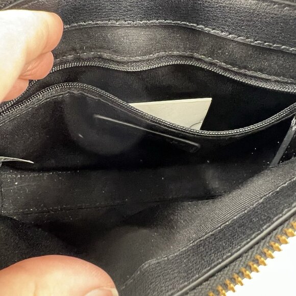 Marc Jacobs Mini Black Leather Commuter Crossbody Purse Bag Classic - Picture 7 of 13